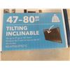 Image 2 : NEW OVERSTOCK INSIGNIA TILTING TV WALL MOUNT 47-80 INCHES 120LB CAPACITY