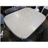 Image 2 : MCM table with 4 chairs and step stool chair