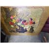 Image 2 : FLOWER PATTERN FOLDING CARD TABLE