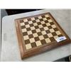 Image 2 : WOOD CHESS SET IN FOLDING BOARD CASE