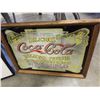Image 2 : COCA COLA MIRRORED ADVERT AND PRINT SIGNED 1974
