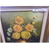 Image 2 : FLOWER PAINTING ON CANVAS