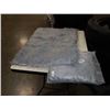 Image 1 : 2 new grey area rugs 2ft x 3ft