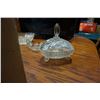 Image 8 : CRYSTAL PUNCH BOWL AND SERVING PIECES