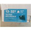 Image 2 : NEW OVERSTOCK INSIGNIA TILTING TV WALL MOUNT 13-32 INCHES 40LB CAPACITY