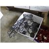 Image 2 : Two boxes of decorative metal and  Metal Rooster hooks