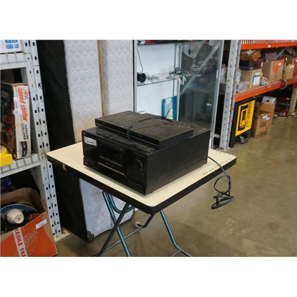 SONY 100 DISC CD CHANGER AND RCA DVD PLAYER Big Valley Auction sony-100-disc-cd-changer-and-rca-dvd-player-big-valley-auction