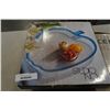 Image 2 : 3 STUDIO NOVA GLASS PLATTERS AND CENTRO SQUARE GRILL TOPPER