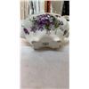 Image 8 : HAMMERSLEY VICTORIA VIOLETS TEAPOT AND 2 CUPS AND SAUCERS