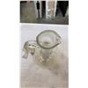 Image 8 : ETCHED GLASS DECANTER