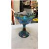 Image 25 : LOT OF ART GLASS AND HAND PAINTED GLASS VASES