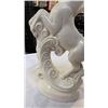 Image 15 : PORCELAIN EASTER BASKET AND 2 UNICORN FIGURES - ONE HAS BEEN REPAIRED