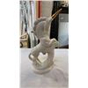 Image 16 : PORCELAIN EASTER BASKET AND 2 UNICORN FIGURES - ONE HAS BEEN REPAIRED