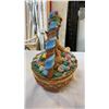 Image 7 : PORCELAIN EASTER BASKET AND 2 UNICORN FIGURES - ONE HAS BEEN REPAIRED
