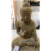 Image 3 : 2 STATUES WITH CANDLE HOLDERS