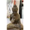 Image 9 : 2 STATUES WITH CANDLE HOLDERS
