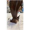 Image 8 : WOOD CARVED SWORDFISH AND BIRD