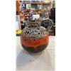 Image 2 : BLUE MOUNTAIN POTTERY ORANGE GLAZE JUG WITH STICKER ON BOTTOM