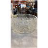 Image 8 : HEAVY CUT CRYSTAL BOWL AND CUT TO CLEAR CRYSTAL BOWL