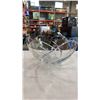 Image 2 : 2 HEAVY CUT CRYSTAL BOWLS AND PINWHEEL CRYSTAL VASE