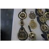 Image 2 : LOT OF BRASS HORSE MEDALLIONS