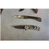 Image 3 : 4 FOLDING KNIVES - BEAR GRYLLS GERBER, BLACK TUSK, HUSKY AND HEAVY BRASS AND WOOD