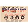 Image 3 : Willie Nelson's 4th of July Picnic Poster