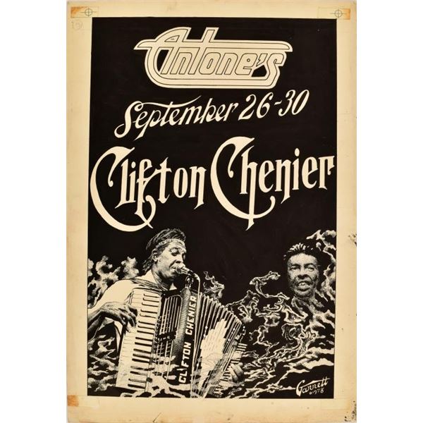 Antone's Austin Danny Garrett Original Poster Art