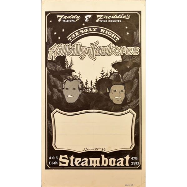 Original Artwork Danny Garrett Hillbilly Jamboree