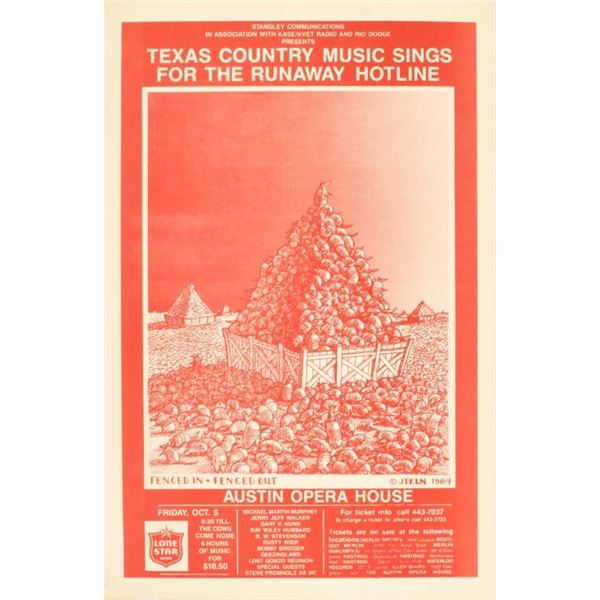 Jim Franklin Austin Opera House Poster