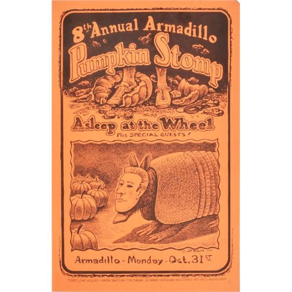 AWHQ 8th Pumpkin Stomp Poster by Jim Franklin