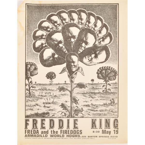 AWHQ Freddie King Flyer by Jim Franklin