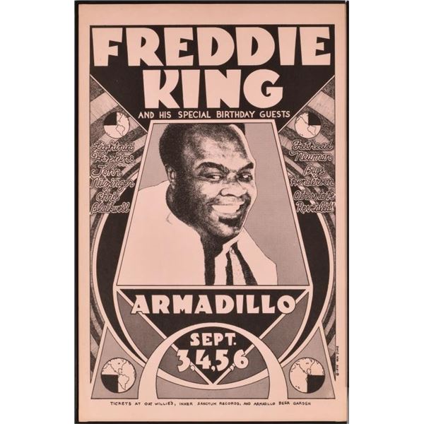 AWHQ Freddie King Poster by Guy Juke