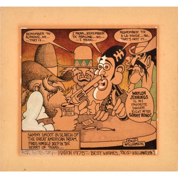 Skip Williamson Comic Board