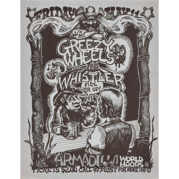 AWHQ Greezy Wheels Flyer by Micael Priest