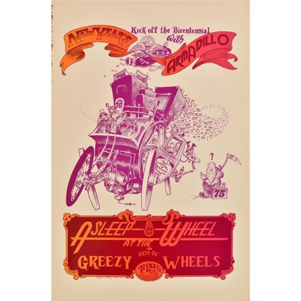 AWHQ Asleep At The Wheel New Year's Eve Poster