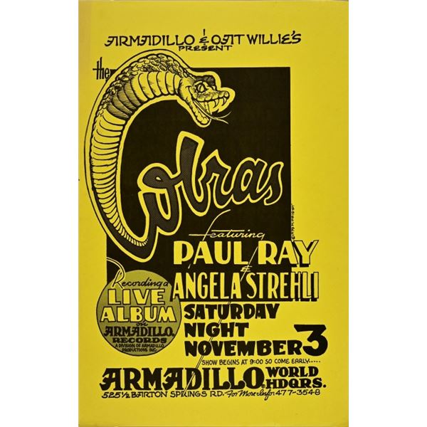 AWHQ Cobras Micael Priest Poster