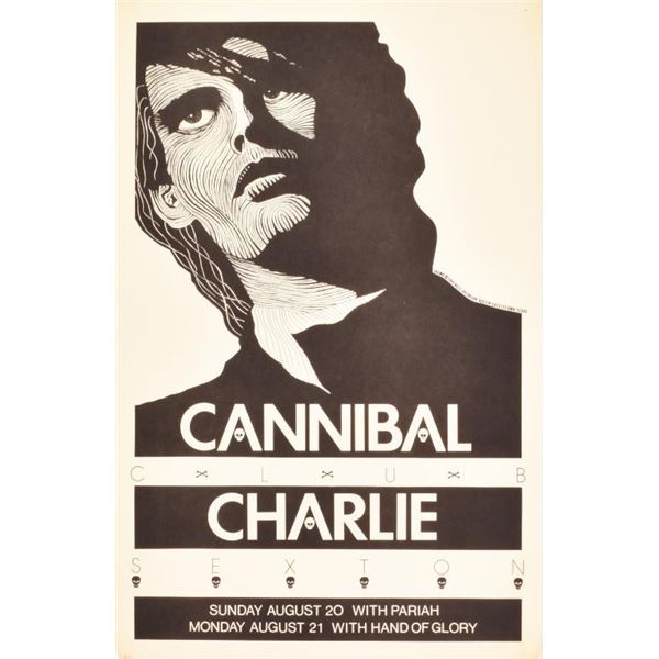 Cannibal Club Charlie Sexton Poster by Jagmo