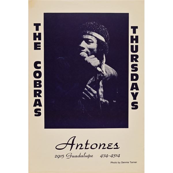 Antone's The Cobras Poster