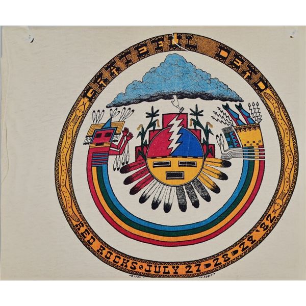 Grateful Dead/Red Rocks Amphitheatre Poster