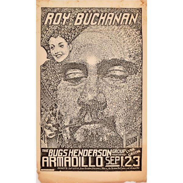 AWHQ Roy Buchanan Flyer by Guy Juke