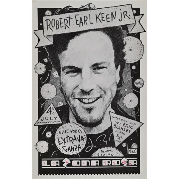 La Zona Rosa Robert Earl Keen Poster
