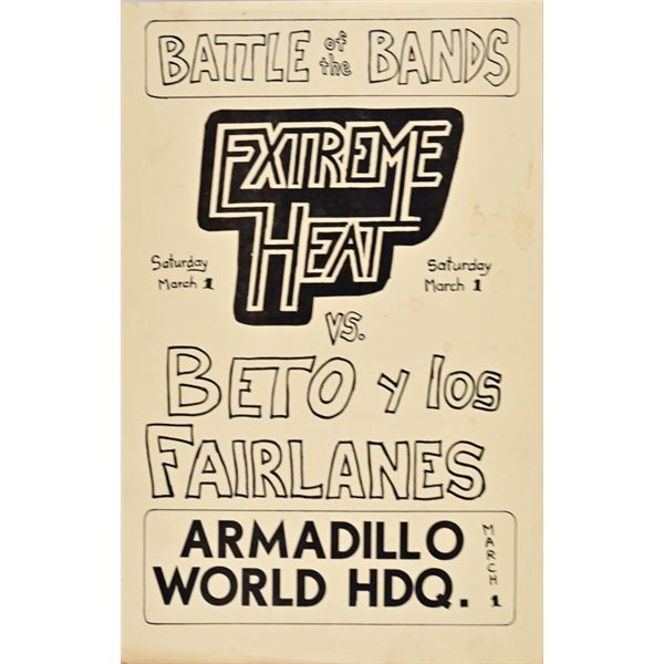 AWHQ Battle of the Bands Poster