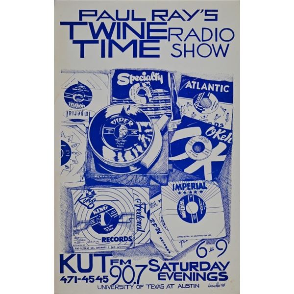 Paul Ray Twine Tie Radio Show Poster