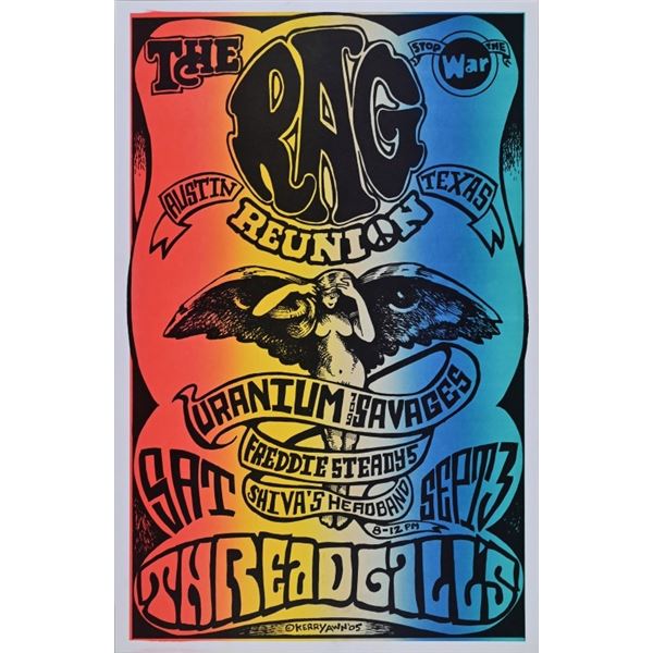 Threadgill's The Rag Reunion Poster