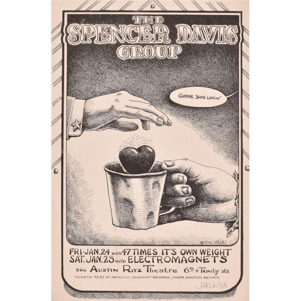 Ritz Theater Spencer Davis Group Poster