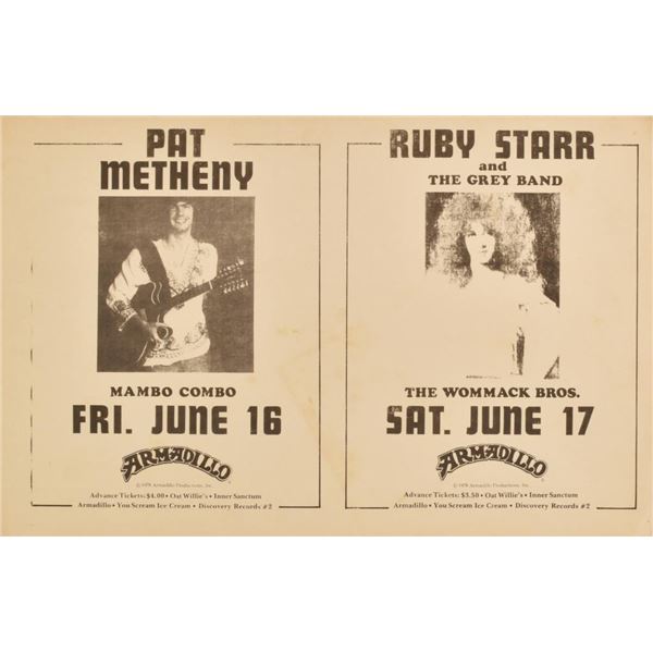 AWHQ Pat Metheny and Ruby Starr Poster