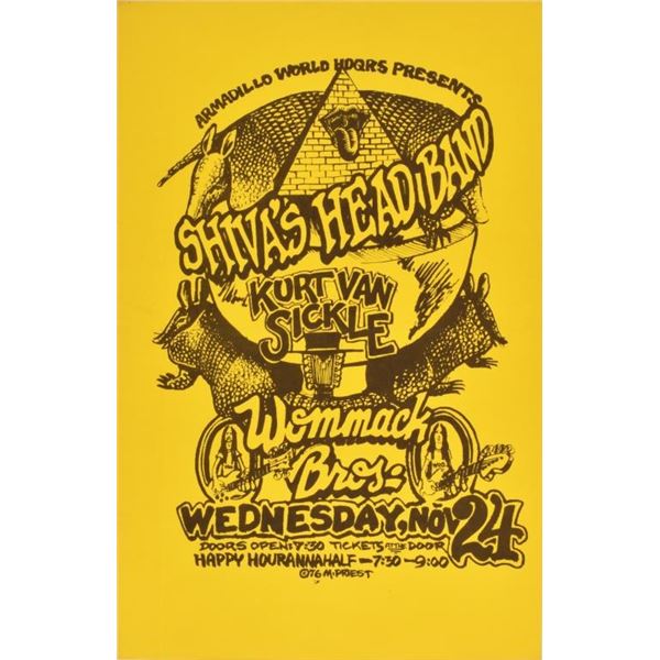 AWHQ Shiva's Headband Poster by Micael Priest