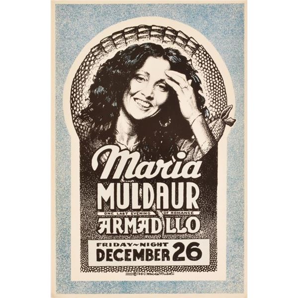 AWHQ Maria Muldaur Poster by Micael Priest