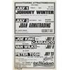 Image 1 : The Meadows Austin TX Johnny Winter Poster